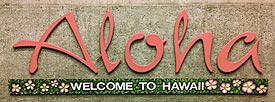 Aloha Welcome to Hawaii